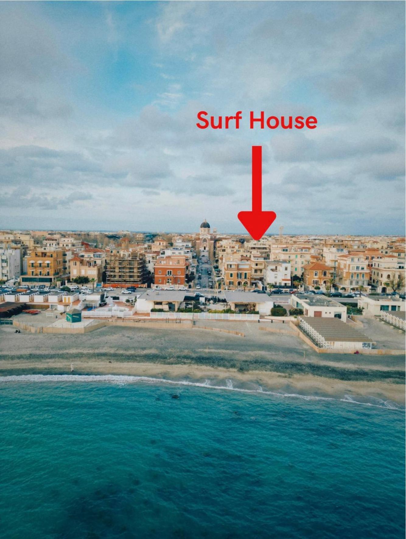 Surf House Lägenhet Lido di Ostia Exteriör bild